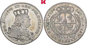 Polska Talar 1754 EDC "Koronny" na aukcji Künker - 8 lipca 2025