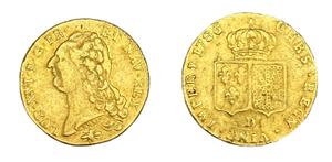 France Double Louis d'Or 1786 D at auction ALDE Auction - June 25, 2025