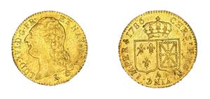 Франция Луидор 1786 A на аукционе ALDE Auction - 25 июня 2025