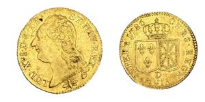 Франция Луидор 1786 D на аукционе ALDE Auction - 25 июня 2025
