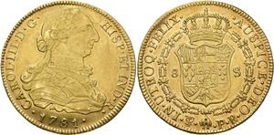 Bolivien 8 Escudos 1781 PTS PR auf der Auktion Jesús Vico - 26. Juni 2025