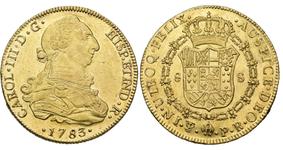 Bolivia 8 escudos 1783 PTS PR en subasta Jesús Vico - 26 de junio de 2025
