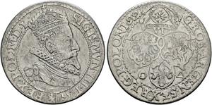 Польша Шестак (6 грошей) 1599 на аукционе Leu - 10 июля 2025