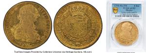 México 8 escudos 1790 Mo FM en subasta Heritage - 21 de julio de 2025