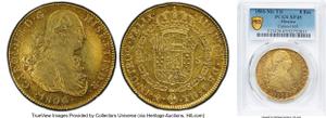 México 8 escudos 1806 Mo TH en subasta Heritage - 21 de julio de 2025