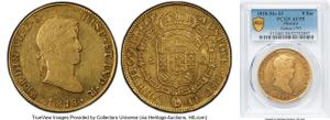 México 8 escudos 1818 Mo JJ en subasta Heritage - 21 de julio de 2025