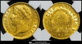 France 20 Francs 1814 A at auction Auction World - July 20, 2025