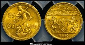Poland 25 Gulden 1930 "Statue Of Neptune" at auction Auction World - July 20, 2025