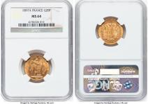 France 20 Francs 1897 A at auction Heritage - August 4, 2025