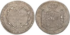 Anhalt-Bernburg Talar 1809 HS na aukcji Künker - 24 lipca 2025