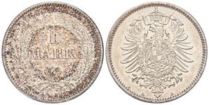 Deutschland 1 Mark 1874 A auf der Auktion Künker - 24. Juli 2025