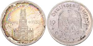 Deutschland 2 Reichsmark 1934 A "Garnisonkirche mit Datum" auf der Auktion Künker - 24. Juli 2025