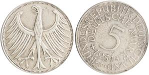 Deutschland 5 Mark 1951-1974 auf der Auktion Karamitsos - 14. September 2025