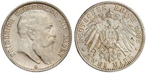 Deutschland 2 Mark 1905 G "Baden" auf der Auktion Teutoburger - 13. September 2025