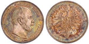 Deutschland 5 Mark 1874 A "Preussen" auf der Auktion Teutoburger - 13. September 2025