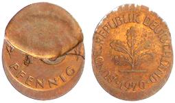 Deutschland 10 Pfennig 1950-2001 auf der Auktion Teutoburger - 13. September 2025