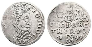 Polska Trojak 1599 F "Mennica wschowska" na aukcji Eid Mar Auctions GmbH - 31 sierpnia 2025