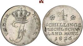 Mecklenburg-Schwerin 4 Schillinge 1826 auf der Auktion Künker - 11. Oktober 2018