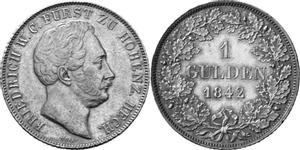 Hohenzollern-Hechingen Gulden 1842 auf der Auktion Künker - 11. März 2003