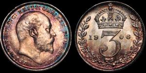 Großbritannien 3 Pence 1906 auf der Auktion Davissons Ltd. - 20. September 2017