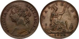 Großbritannien 1 Farthing 1886 auf der Auktion Katz - 11. Juni 2023