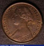 Großbritannien 1 Farthing 1865 auf der Auktion London Coins - 2. Juni 2013