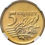 Polska 5 groszy 1993 MW na aukcji Niemczyk - 16 marca 2025