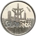 Poland 20000 Zlotych 1990 MW "The 10th Anniversary of forming the Solidarity Trade Union" (Pattern) at auction Niemczyk - March 16, 2025