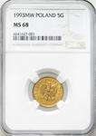 Polska 5 groszy 1993 MW na aukcji Niemczyk - 16 marca 2025