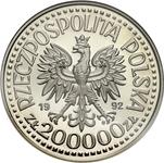 Polska 200000 złotych 1992 MW ET "Władysław III Warneńczyk" (Próba) na aukcji Niemczyk - 16 marca 2025