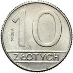 Polska 10 złotych 1989 MW (Próba) na aukcji Niemczyk - 16 marca 2025