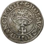 Polska 1 grosz 1535 "Gdańsk" na aukcji Niemczyk - March 15, 2025