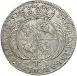 Polska Tymf (18 groszy) 1753 "Koronny" na aukcji Niemczyk - 15 marca 2025