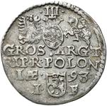 Polska Trojak 1593 IF "Mennica olkuska" na aukcji Niemczyk - 15 marca 2025