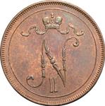 Finland 10 Pennia 1914 at auction Coins and Medals - April 11, 2025