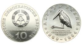 Germany 10 Mark 1984 A "Alfred Brehm" at auction Hermes Auctions - April 15, 2025