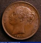 Großbritannien 1 Farthing 1850 WW auf der Auktion London Coins - 3. März 2013