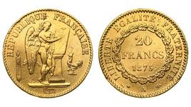 France 20 Francs 1875 A at auction Hermes Auctions - June 24, 2025