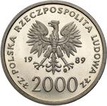 Polska 2000 złotych 1989 MW ET "Jan Paweł II" (Próba) na aukcji Niemczyk - 30 czerwca 2025