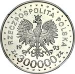 Polska 300000 złotych 1993 MW ANR "Światowe Dziedzictwo Kultury UNESCO - Zamość" (Próba) na aukcji Niemczyk - 30 czerwca 2025
