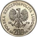 Polska 200 złotych 1979 MW "Mieszko I" (Próba) na aukcji Niemczyk - 30 czerwca 2025
