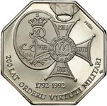 Poland 50000 Zlotych 1992 MW ANR "200th Anniversary of Order Virtuti Militari" (Pattern) at auction Niemczyk - June 30, 2025
