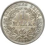 Deutschland 1 Mark 1881 A auf der Auktion Niemczyk - 2. Juli 2025