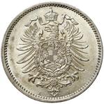 Deutschland 1 Mark 1881 A auf der Auktion Niemczyk - 2. Juli 2025