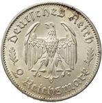 Deutschland 2 Reichsmark 1934 F "Friedrich Schiller" auf der Auktion Niemczyk - 2. Juli 2025