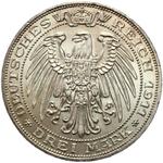 Germany 3 Mark 1911 A "Prussia" at auction Niemczyk - July 2, 2025