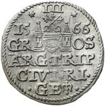 Polska Trojak 1586 (1566) "Ryga" na aukcji Niemczyk - 28 czerwca 2025