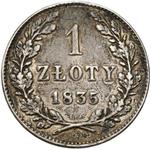 Poland 1 Zloty 1835 "Krakow" at auction Niemczyk - June 28, 2025