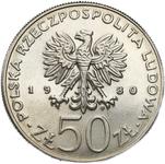 Polska 50 złotych 1980 MW "Kazimierz I Odnowiciel" (Próba) na aukcji Niemczyk - 29 czerwca 2025