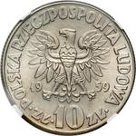 Polska 10 złotych 1959 JG "Mikołaj Kopernik" na aukcji Niemczyk - 29 czerwca 2025
